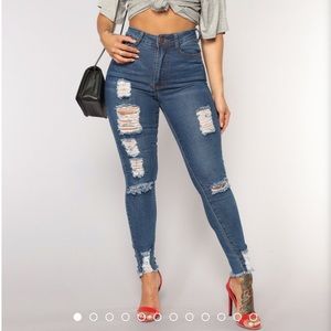 Fashion Nova High Wasted Jeans